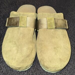 Portland Gear Haven fleece lined Mule in olive - 10
